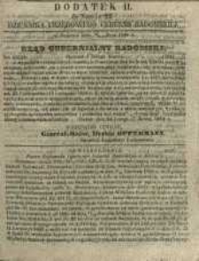 Dziennik Urzędowy Gubernii Radomskiej, 1860, nr 22, dod. II