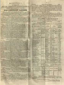 Dziennik Urzędowy Gubernii Radomskiej, 1860, nr 37, dod. I