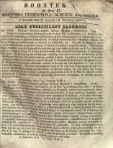 Dziennik Urzędowy Gubernii Radomskiej, 1858, nr 37, dod. I