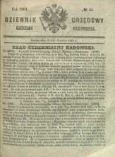 Dziennik Urzędowy Gubernii Radomskiej, 1861, nr 51