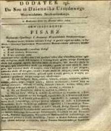 Dziennik Urzędowy Województwa Sandomierskiego, 1835, nr 12, dod. II