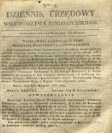 Dziennik Urzędowy Województwa Sandomierskiego, 1835, nr 17