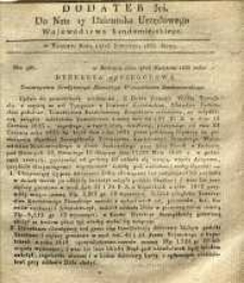 Dziennik Urzędowy Województwa Sandomierskiego, 1835, nr 17, dod. III