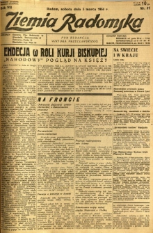 Ziemia Radomska, 1934, R. 7, nr 51