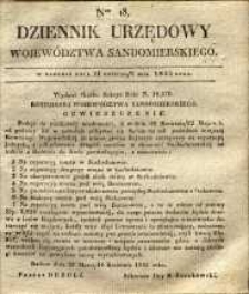 Dziennik Urzędowy Województwa Sandomierskiego, 1835, nr 18