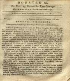 Dziennik Urzędowy Województwa Sandomierskiego, 1835, nr 19, dod. III
