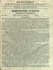 Dziennik Urzędowy Gubernii Radomskiej, 1862, nr 51, dod. I