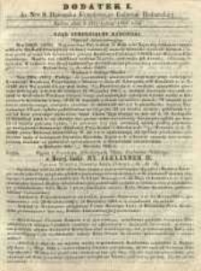 Dziennik Urzędowy Gubernii Radomskiej, 1863, nr 8, dod. I