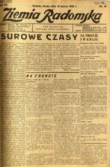 Ziemia Radomska, 1934, R. 7, nr 60