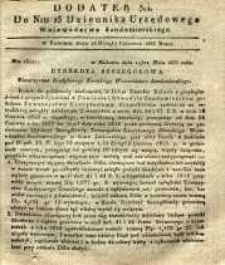 Dziennik Urzędowy Województwa Sandomierskiego, 1835, nr 23, dod. III
