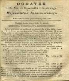 Dziennik Urzędowy Województwa Sandomierskiego, 1835, nr 25, dod. I