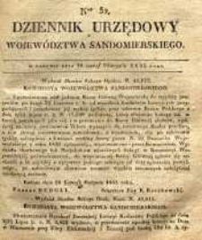 Dziennik Urzędowy Województwa Sandomierskiego, 1835, nr 32
