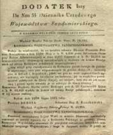 Dziennik Urzędowy Województwa Sandomierskiego, 1835, nr 35, dod. I