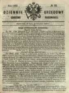 Dziennik Urzędowy Gubernii Radomskiej, 1863, nr 32