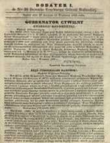 Dziennik Urzędowy Gubernii Radomskiej, 1863, nr 36, dod. I