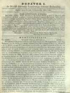 Dziennik Urzędowy Gubernii Radomskiej, 1863, nr 43, dod. I