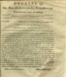 Dziennik Urzędowy Województwa Sandomierskiego, 1835, nr 46, dod. II