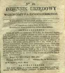 Dziennik Urzędowy Województwa Sandomierskiego, 1835, nr 49