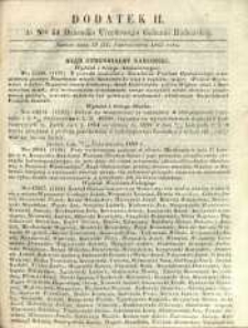 Dziennik Urzędowy Gubernii Radomskiej, 1863, nr 44, dod. II
