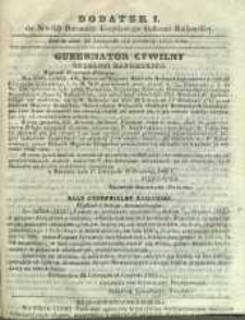 Dziennik Urzędowy Gubernii Radomskiej, 1863, nr 50, dod. I