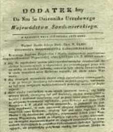 Dziennik Urzędowy Województwa Sandomierskiego, 1835, nr 50, dod. I
