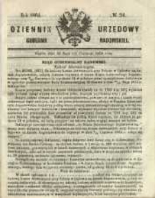 Dziennik Urzędowy Gubernii Radomskiej, 1864, nr 24