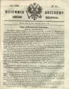 Dziennik Urzędowy Gubernii Radomskiej, 1864, nr 34