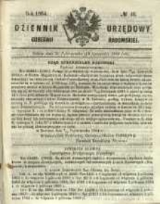 Dziennik Urzędowy Gubernii Radomskiej, 1864, nr 46