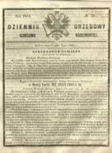 Dziennik Urzędowy Gubernii Radomskiej, 1865, nr 20