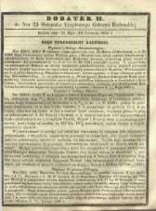 Dziennik Urzędowy Gubernii Radomskiej, 1865, nr 23, dod. II