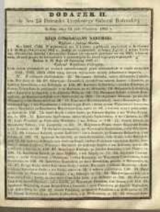 Dziennik Urzędowy Gubernii Radomskiej, 1865, nr 25, dod. II