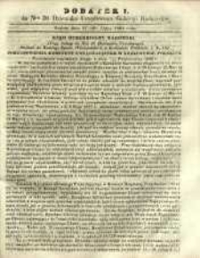 Dziennik Urzędowy Gubernii Radomskiej, 1865, nr 30, dod. I