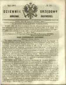 Dziennik Urzędowy Gubernii Radomskiej, 1865, nr 31