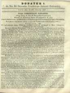 Dziennik Urzędowy Gubernii Radomskiej, 1865, nr 34, dod. I