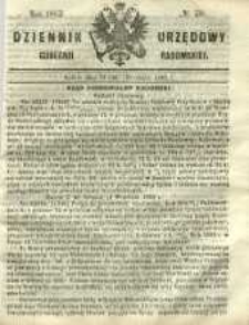 Dziennik Urzędowy Gubernii Radomskiej, 1865, nr 39