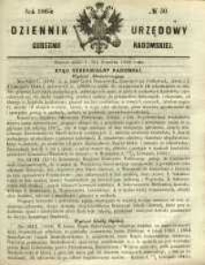 Dziennik Urzędowy Gubernii Radomskiej, 1865, nr 50