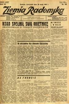 Ziemia Radomska, 1934, R. 7, nr 104