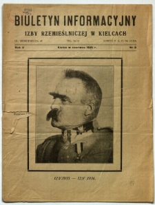 Biuletyn informacyjny Izby Rzemieślniczej w Kielcach, 1936, R. 4. nr 6
