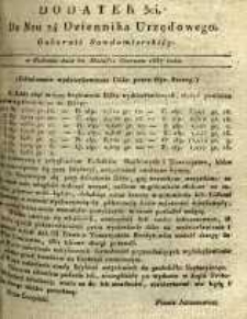 Dziennik Urzędowy Gubernii Sandomierskiej, 1837, nr 24, dod. III