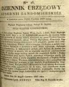 Dziennik Urzędowy Gubernii Sandomierskiej, 1837, nr 26