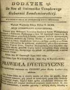 Dziennik Urzędowy Gubernii Sandomierskiej, 1837, nr 28, dod. II