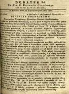 Dziennik Urzędowy Gubernii Sandomierskiej, 1837, nr 32, dod. II