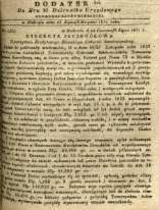 Dziennik Urzędowy Gubernii Sandomierskiej, 1837, nr 32, dod. III