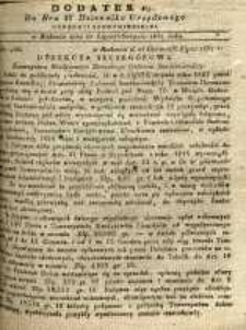 Dziennik Urzędowy Gubernii Sandomierskiej, 1837, nr 32, dod. IV
