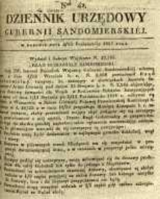 Dziennik Urzędowy Gubernii Sandomierskiej, 1837, nr 42