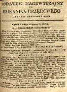 Dziennik Urzędowy Gubernii Sandomierskiej, 1837, nr 42, dod. nadzwyczajny
