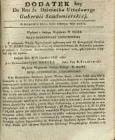 Dziennik Urzędowy Gubernii Sandomierskiej, 1837, nr 51, dod. I