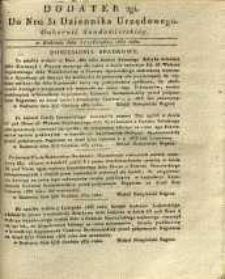Dziennik Urzędowy Gubernii Sandomierskiej, 1837, nr 51, dod. II