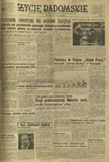 Życie Radomskie, 1949, nr 126