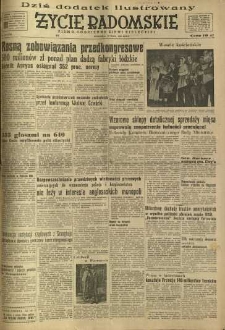 Życie Radomskie, 1949, nr 132